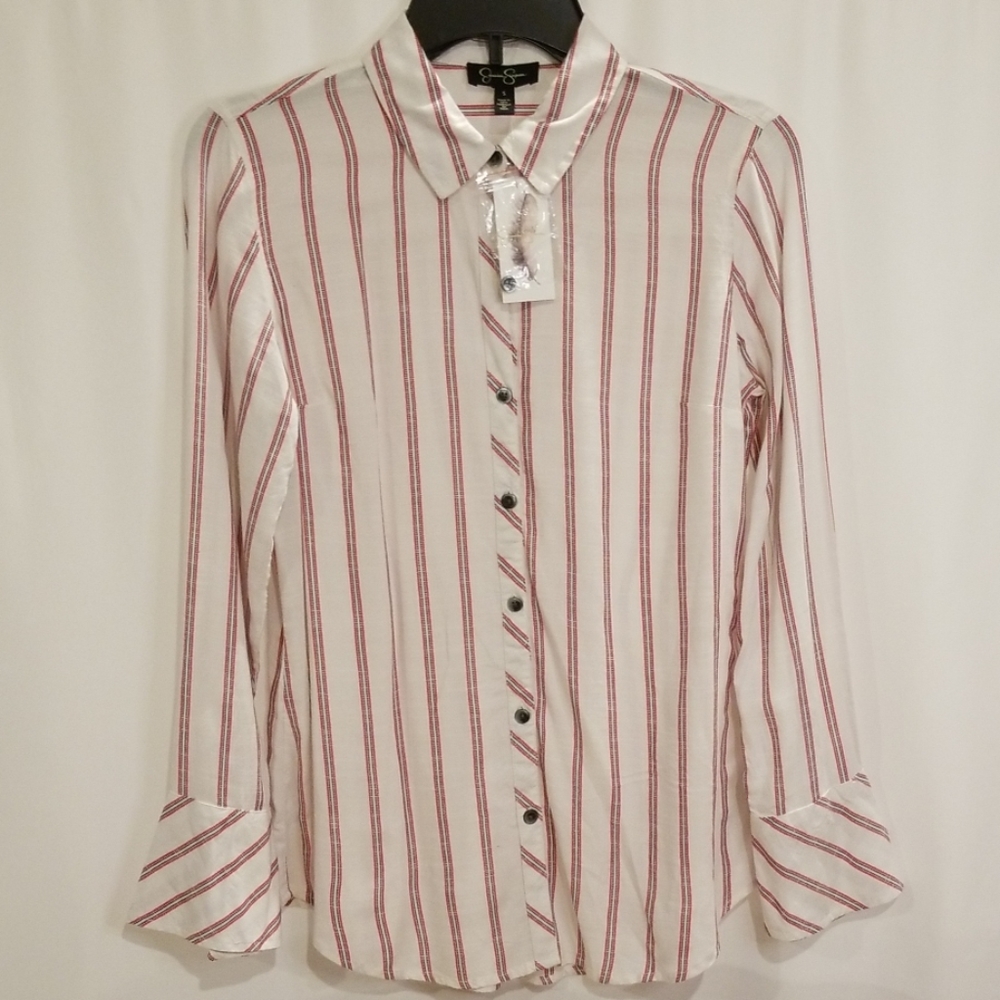 💥Jessica Simpson Button Down Blouse NWT